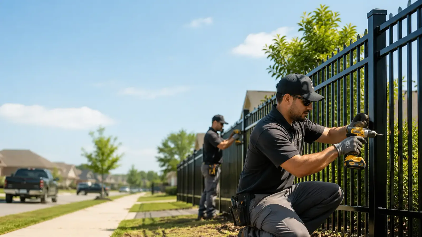 Metal Fence Installation in Hampton Bays, NY